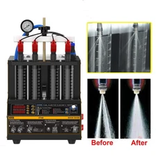 AUTOOL Fuel Injector Cleaning Testing Machine Ultrasonic Petrol Injector Cleaner
