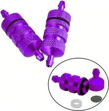 3 RC Aluminium Nitro Fuel Filter Purple