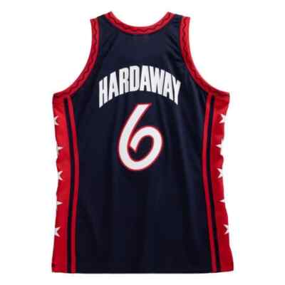 ミッチェル&ネス USA ぺニーハーダウェイ リバーシブル ジャージー 1996 USA Basketball Penny Hardaway #6 Mitchell & Ness Navy 1996 NBA