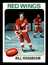 1975 Topps Hockey #67 Bill Hogaboam NM