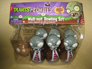 Nip Plants Vs Zombies Wall Nut Bowling Set I Ship Everyday Ebay