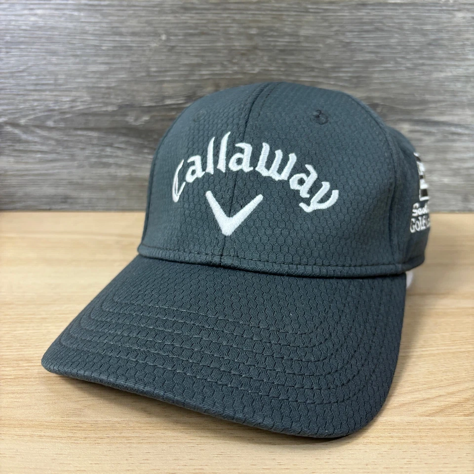 Callaway Hat Cap Strap Back Gray Performance Golf Scott Dirck Adjustable - Image 2 of 4