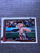2025 Topps Series 1 - Grant McCray #213 Golden Mirror Image Variation (RC)
