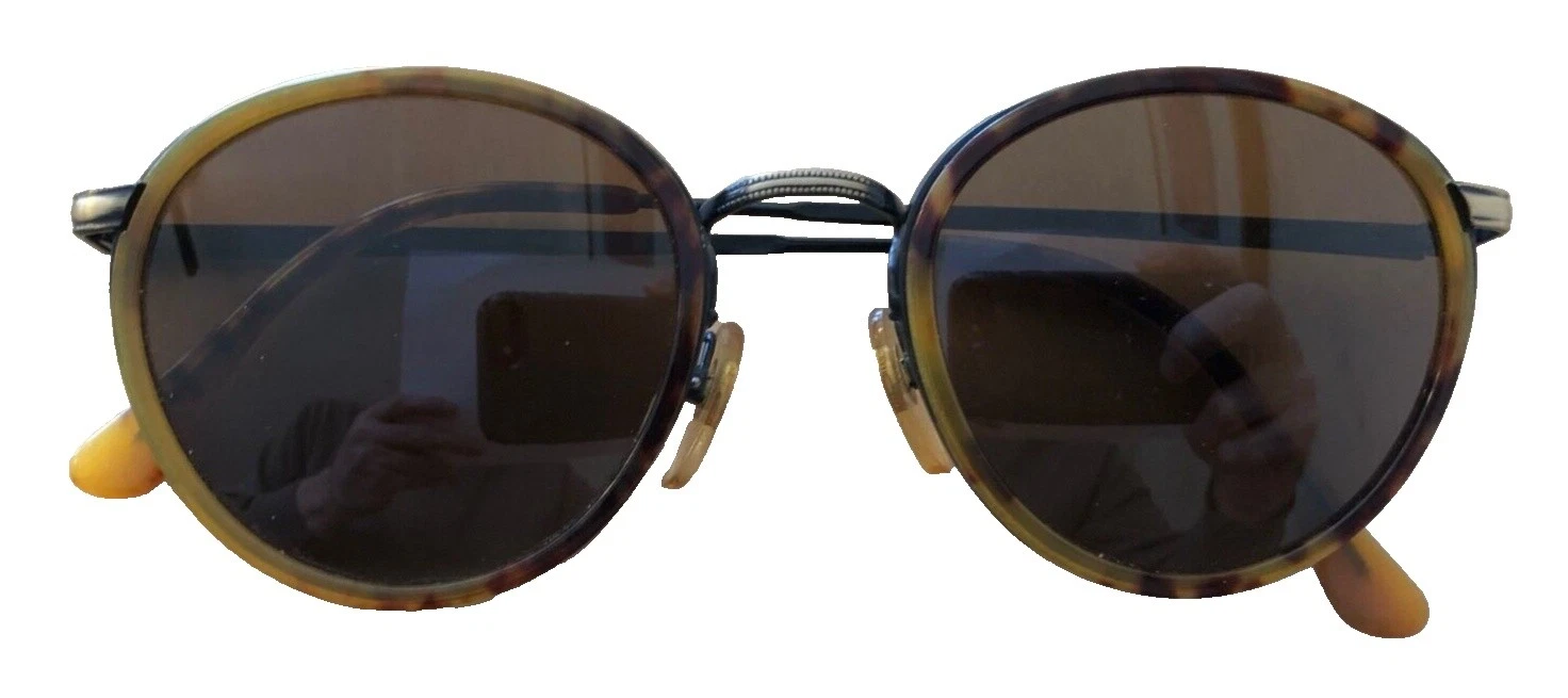 ARMANI Adult Unisex Round Vintage Sunglasses