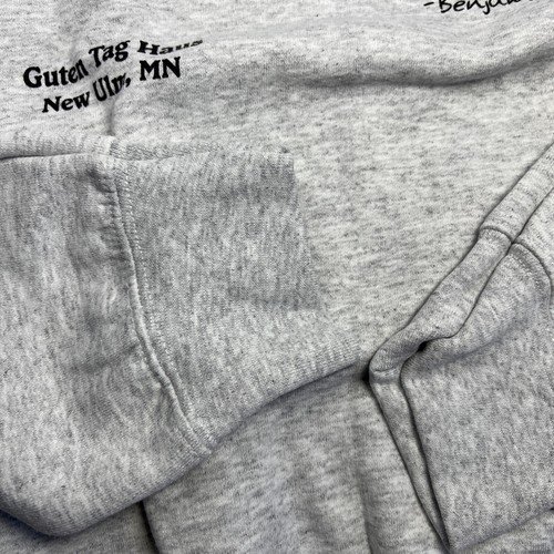 Beer is proof that God loves us Sweatshirt Crewneck unisex Med New Ulm MN Gildan - Picture 5 of 6