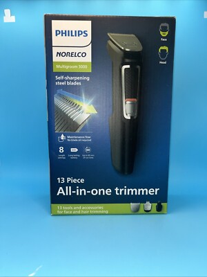 Philips Norelco Multigroomer All-in-One Trimmer Series 3000 13 Piece