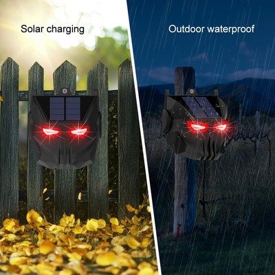 Infrared Motion Detector Solar Powered Animal Repeller for Wildlife Control