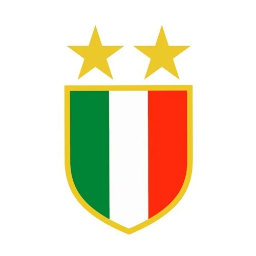 Scudetto Tricolore Due Stelle Inter Internazionale Termoadesivo Confezione 5 Pez - Foto 1 di 1