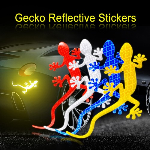 Divertida pegatina de coche Gecko vinilo camión portátil ventana parachoques motocicleta calcomanía de pared - Imagen 1 de 17