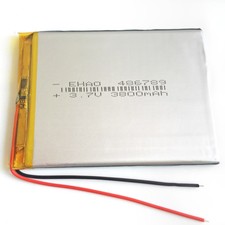 3800mAh 3.7V Lipo Li Polymer Battery Rechargeable For Cell phone Laptop 486789