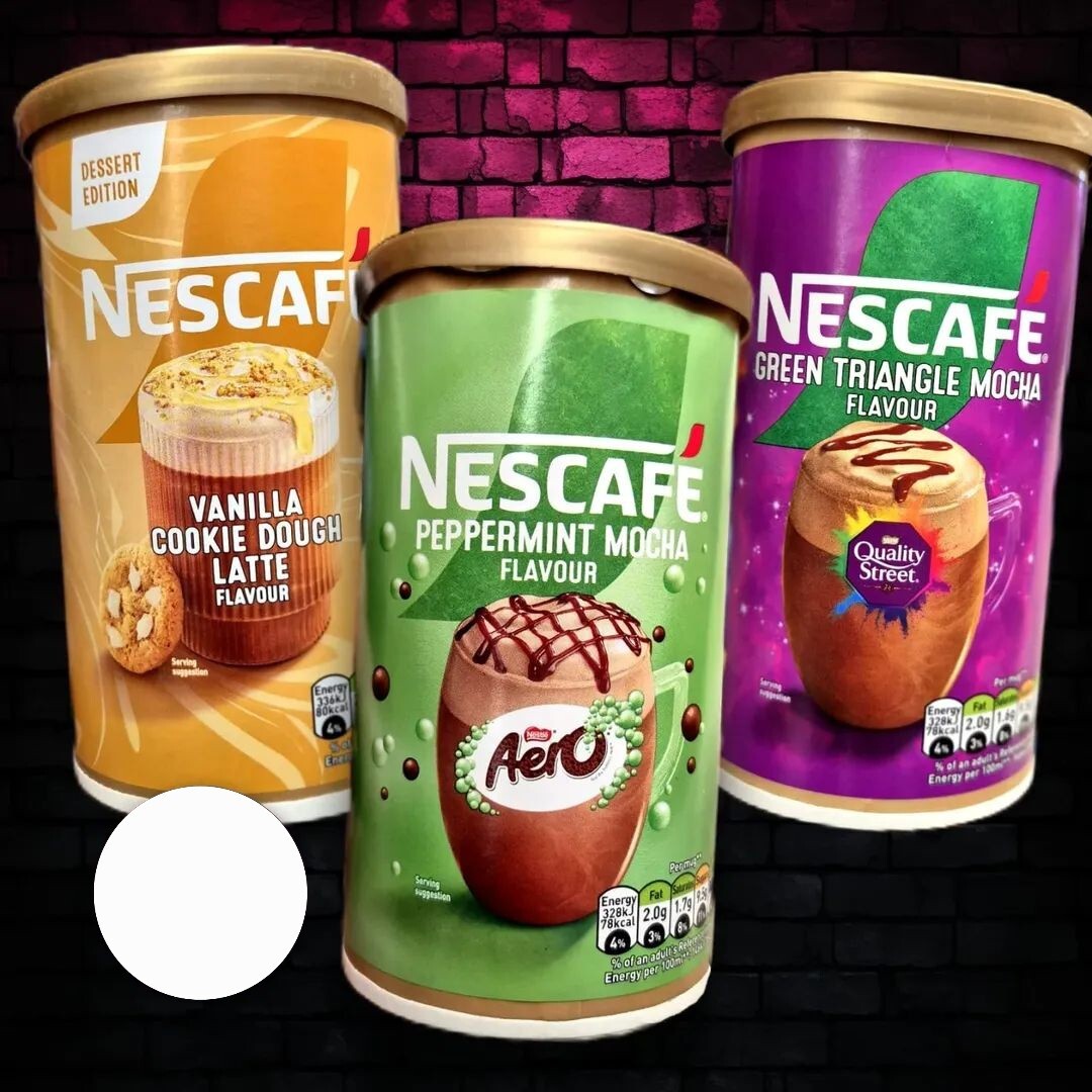 Nescafe Coffee 260g,f:vanilla cookie dough latte,green triangle