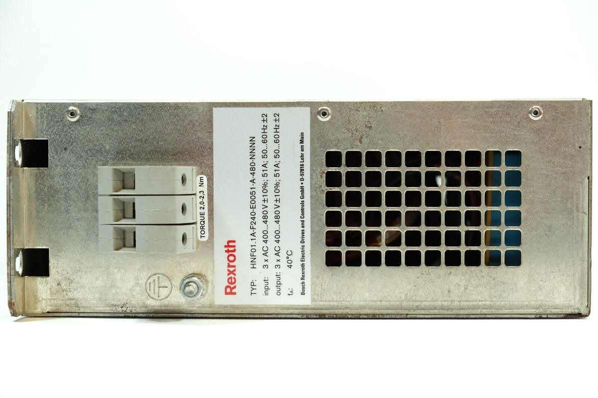 Rexroth IndraDrive HNF01.1A-F240-E0051-A-480-NNNN Mains
