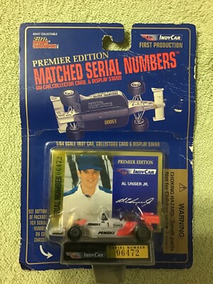 1995 Racing Champions AL UNSER JR #1 Penske Indy Car 1/64 Limited Diecast B