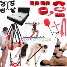 Sex Bondage Gear Handcuffs Sex Games Whip Gag Toy Kit BDSM Sex Toys for Couples