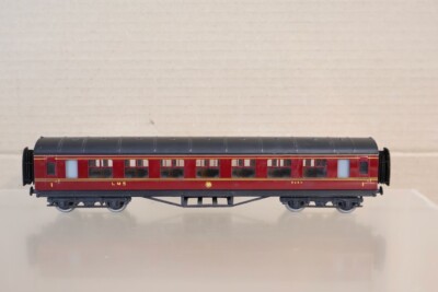 Exley OO Messing LMS Bordeaux 1. Klasse Korridorwagen Coach 8980