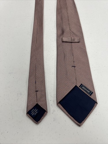 Breuer Men's Pink Geometric Silk Neck Tie $158 - Picture 8 of 10