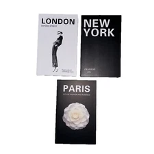 Book Decor 3 Decorative Faux Books for Home  Decor Paris London