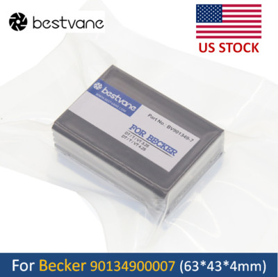 Carbon Vane 90134900007 WN124-162 for Becker Pump DT/T/VT3.25 DT/T/VT4.25 7 pcs