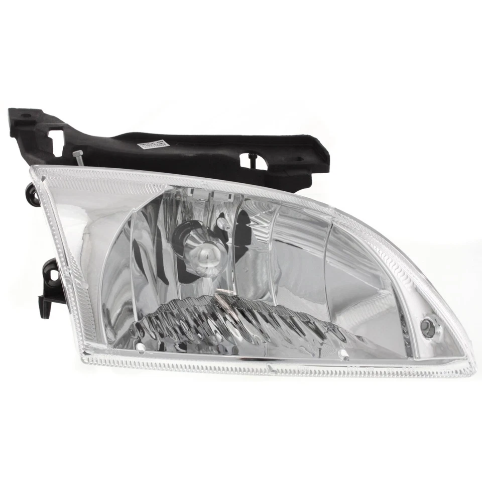 Headlight Assembly Set For 2000-2002 Chevrolet Cavalier, w/Corner Lights - Image 4 of 4