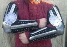 Medieval Full Arm Set Armor Cosplay Costume Armor Steel Leather Larp Armor