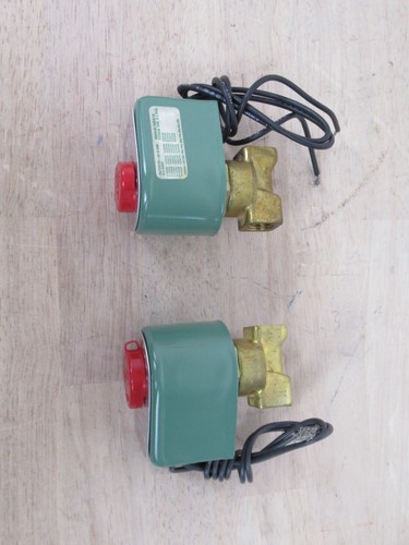 Large Lot of 8 ASCO Solenoid Valves - 24v DC, 1/8", Ret Hat, MIX LOT *UNTESTED* - Picture 5 of 24