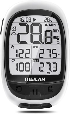 MeiLan GPS Core Wireless Fahrradcomputer M2 Bluetooth ANT+ Connect Support HR Moni