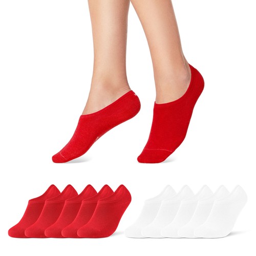10-50 pares de zapatillas de algodón invisible almohadilla de silicona - Imagen 12 de 54