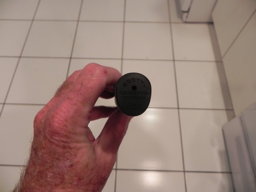 Brand New SCOTTY CAMERON rubber PUTTER GRIP-BLACK standard size red letters - Picture 3 of 6