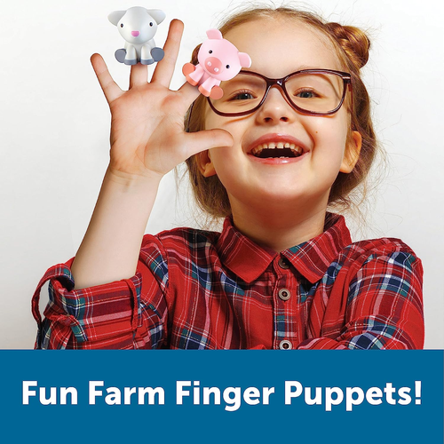 Learning Resources Peekaboo Learning Farm - 10 Pieces, Ages 18+ Months Toddler - Picture 3 of 12