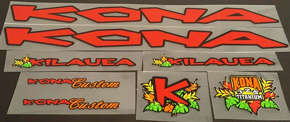 Kona Kilauea Decal set - Bild 1 von 1