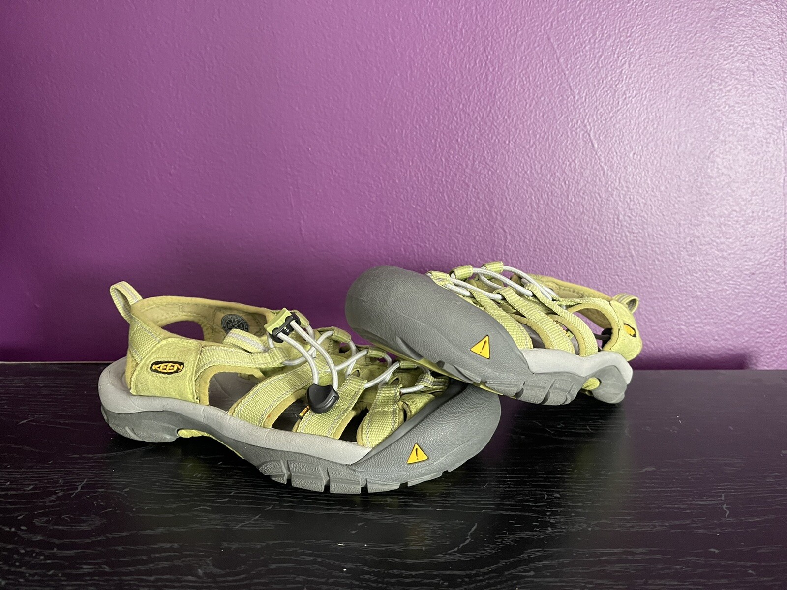 Sandali sportivi impermeabili KEEN verde lime donna taglia 7 5