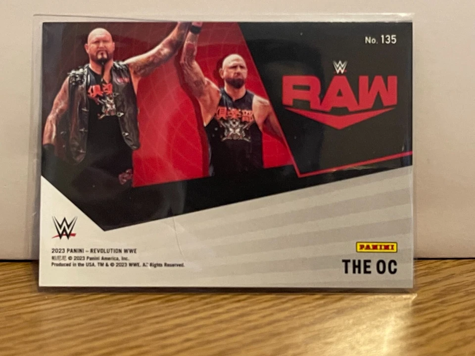 2023 Panini WWE Revolution - LUKE GALLOWS/KARL ANDERSON #135 THE OC - Image 2 of 2