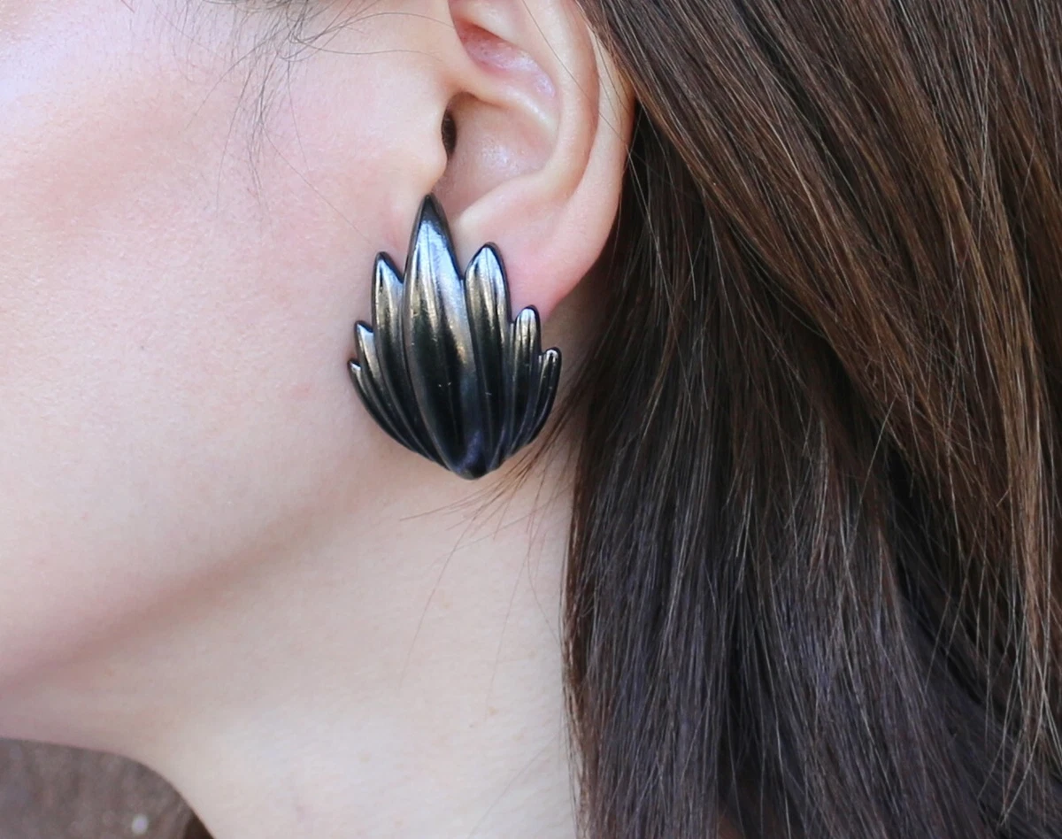 Ysl clip on earrings sale