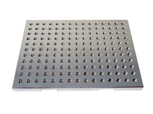 6" x 8" x 1/2" MIC 6 Aluminum Fixture / Sacrificial Plate, Mini Pallet,QTY: 1 - Picture 3 of 4