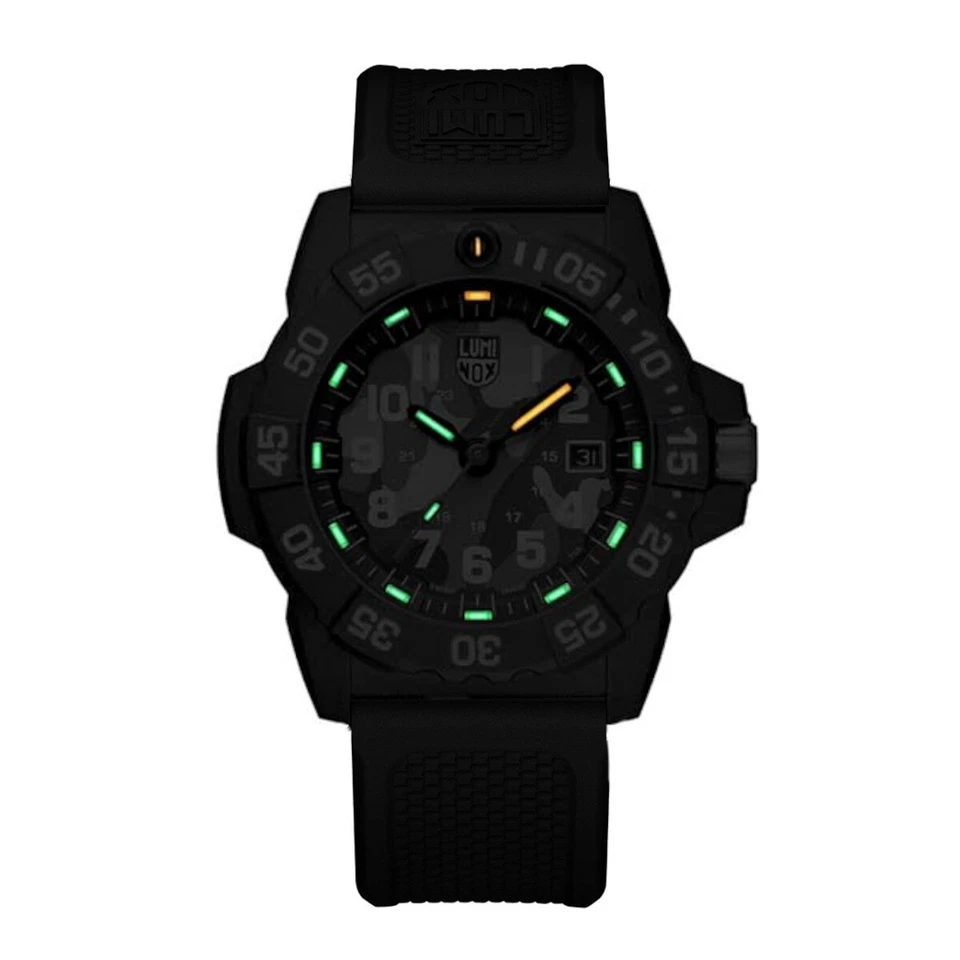 Luminox Herren Armbanduhr XS.3507.PH Navy Seal, Taucheruhr, 20 ATM - Bild 2 von 2