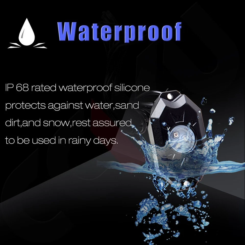 Kit de 4 luces LED de neón con luz de roca RGB Bluetooth LED Pod para Jeep todoterreno camión Foto 4 de 4