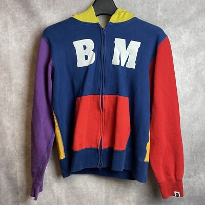 ABY MILO BY A BATHING APE 2001年　NOWHERE Baby Milo Vintage Bape A Bathing Ape Nowhere Full zip Hoodie
