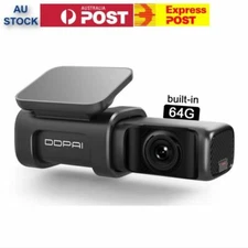 DDPai Mini 5 Dash Cam 4K WiFi 64GB GPS Tracking 24hr Vehicle Auto Car DVR Camera
