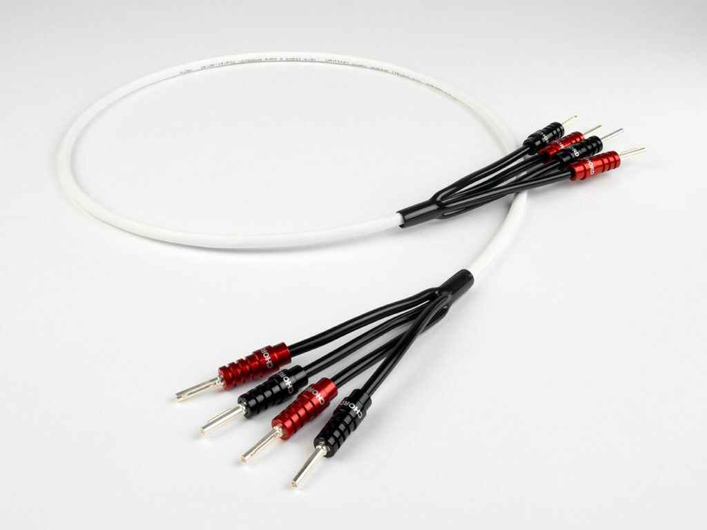 Chord Co Leyline 4X Speaker Cable 1.0m Single Length - 2 to 2 Ohmic Banana to Ba