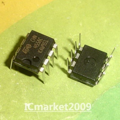 10 PCS TJM4558CN DIP TJM4558 NJM4558 4558C Dual Bipolar Operational Amplifiers #