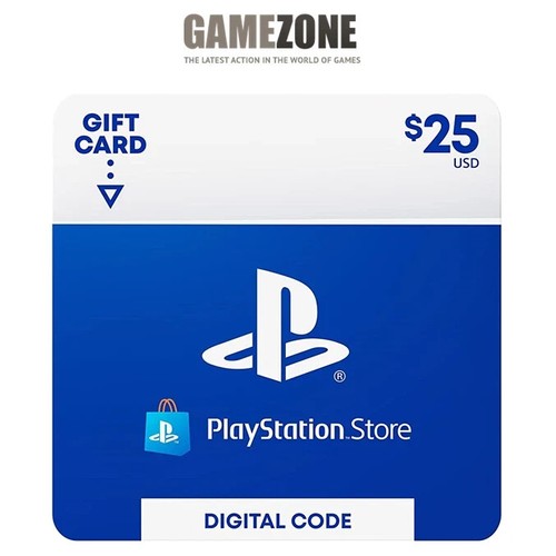 $25 PlayStation Store USD Card - PS PSN US Store PS4 PS5 DIGITAL DELIVERY