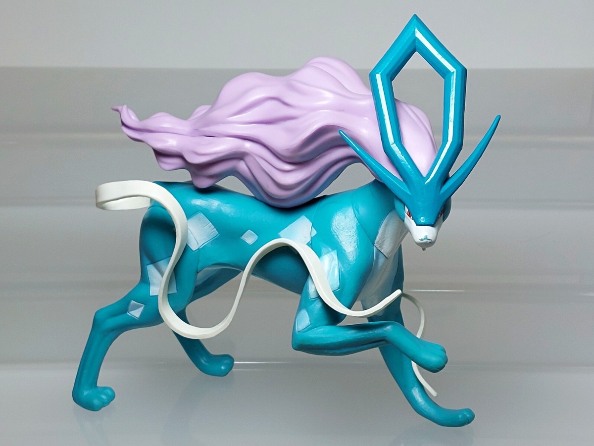 けろりん　UNICO センソユニコ 立体シルエット バルーン ロング Pokemon Pokkén Tournament DXF Figure Suicune Banpresto 2016 Prize