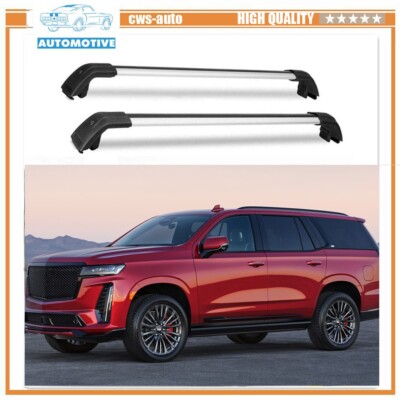 Fits for Cadillac Escalade 2021-2025 Aluminum Cross Bar Roof Rack Cargo  Carrier