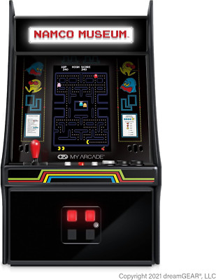Mini Player 10 Inch Arcade Machine: 20 Built in Games, Fully Playable, Pac-Man,