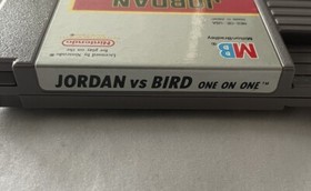 Nintendo NES Jordan VS Bird One-On-One Game Cartridge Only
