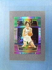 2021-22 Select JOSH GIDDEY RC #58 Cosmic Oklahoma City Thunder @QI07