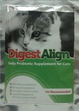 DigestAlign All-Natural Daily Probiotic Formula for Cats 3.5 oz. 1 month supply