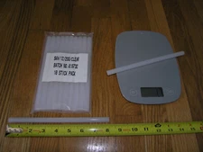 10 pack Clear P-Tex PTex Candles Sticks - base repair - 11mm - THICK - 17g each