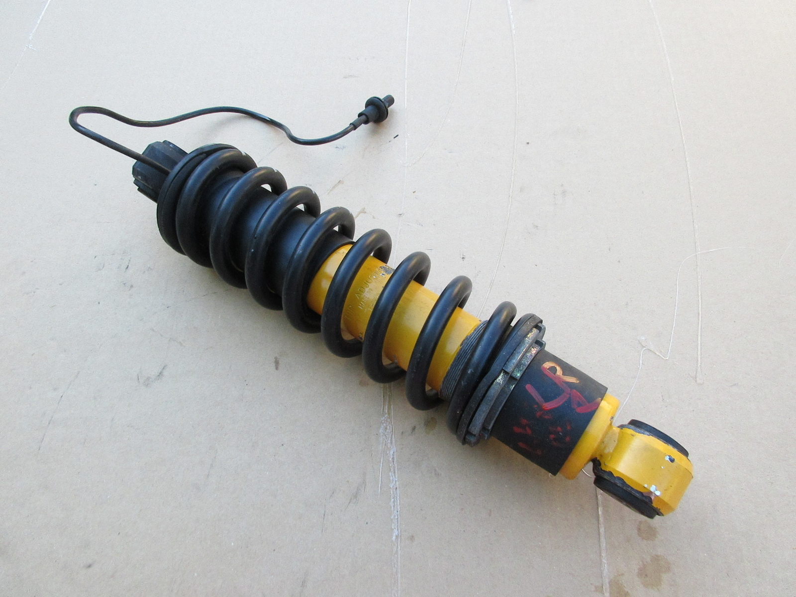 04 Lamborghini Murcielago #1025 Rear Shock Coil Spring Strut OEM