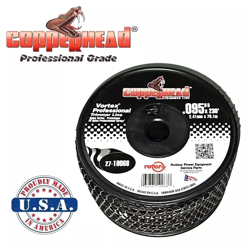 Copperhead vortex trimmer line deals